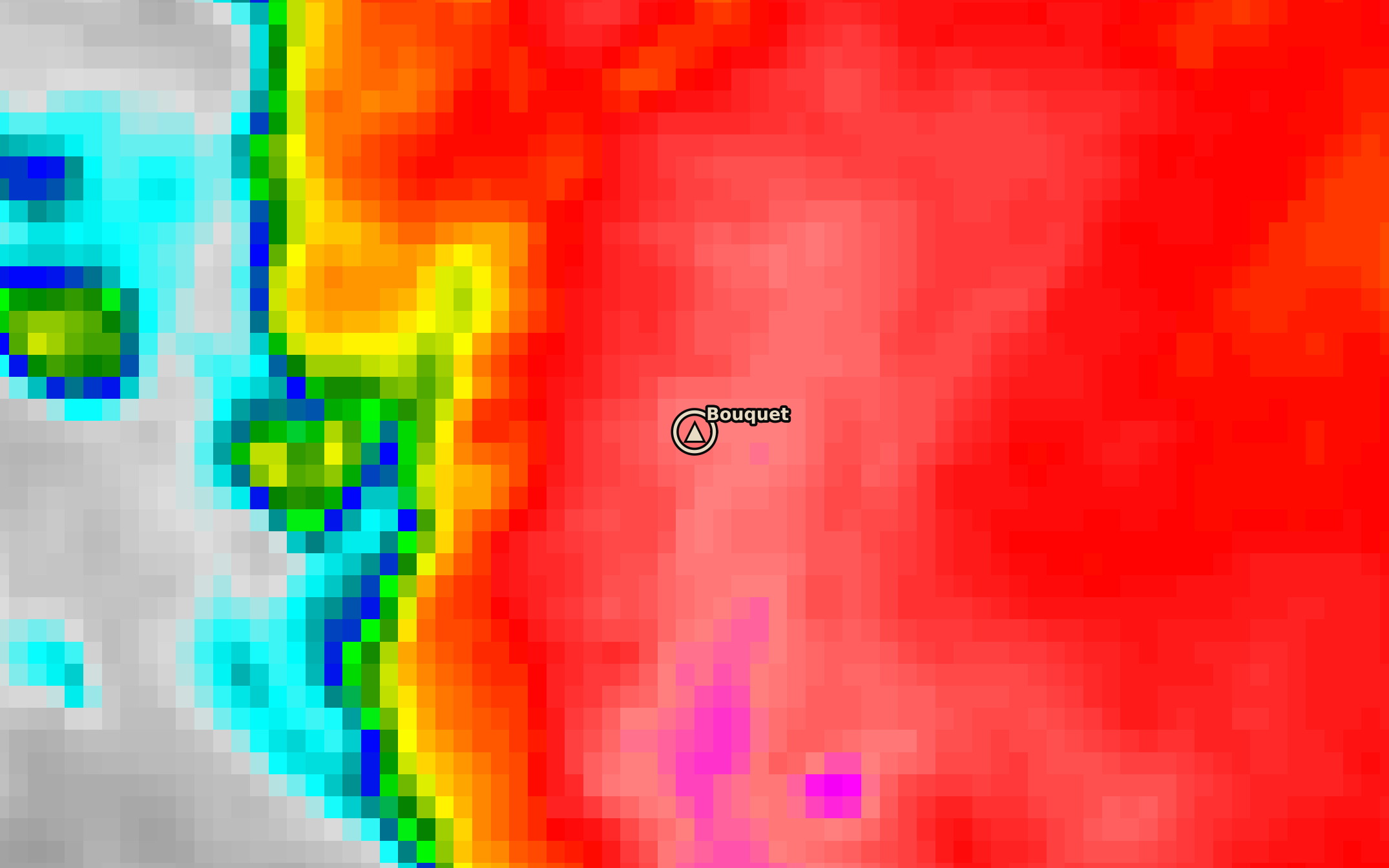 ABI Bande 13 (10,3 µm) · 06:50 UTC · 03:50 ART · NOAA GOES-19 ABI